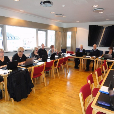 Frá námskeiði í Vonarstræti