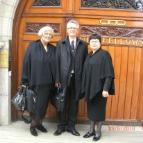 Str. varastórsír, Árný J. Guðjohnsen, br. stórsír, Stefán B. Veturliðason og str. stórritari, Guðlau…