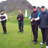 Ingvar og Birgir ásamt Páli Jóhannssyni og ræsi