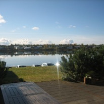 Fallegur dagur á Líknardeild