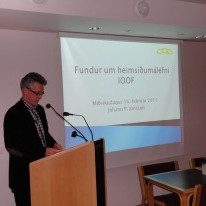 Hvl. br. stórsír ávarpaði fundinn