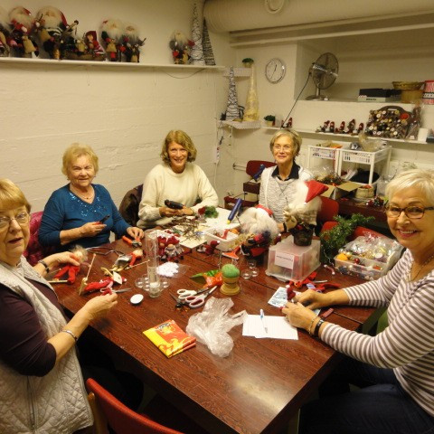 Soffíusystur að störfum