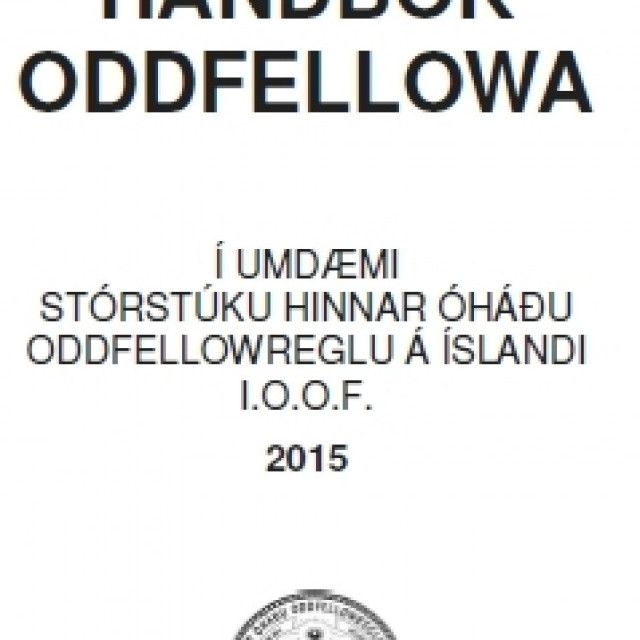 Handbók Oddfellowa 2015 komin Innri vef,
