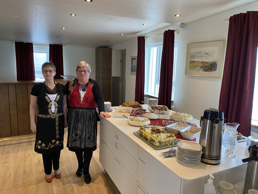 Kristín Snorradóttir og Ásta Ólöf Jónsdóttir