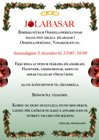 Jólabasar Rebekkustúkna í Vonarstræti