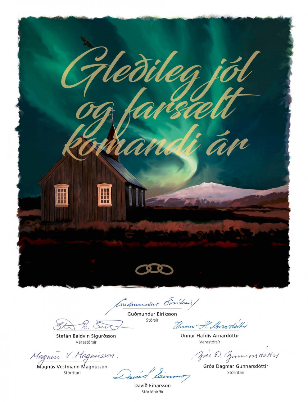 Jólakveðja frá stjórn Stórstúku