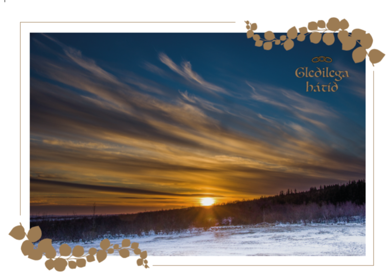 Jólakveðja frá stjórn Oddfellowreglunnar