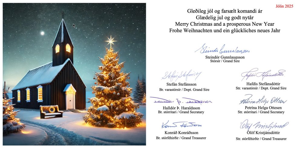 Jólakveðja 2025