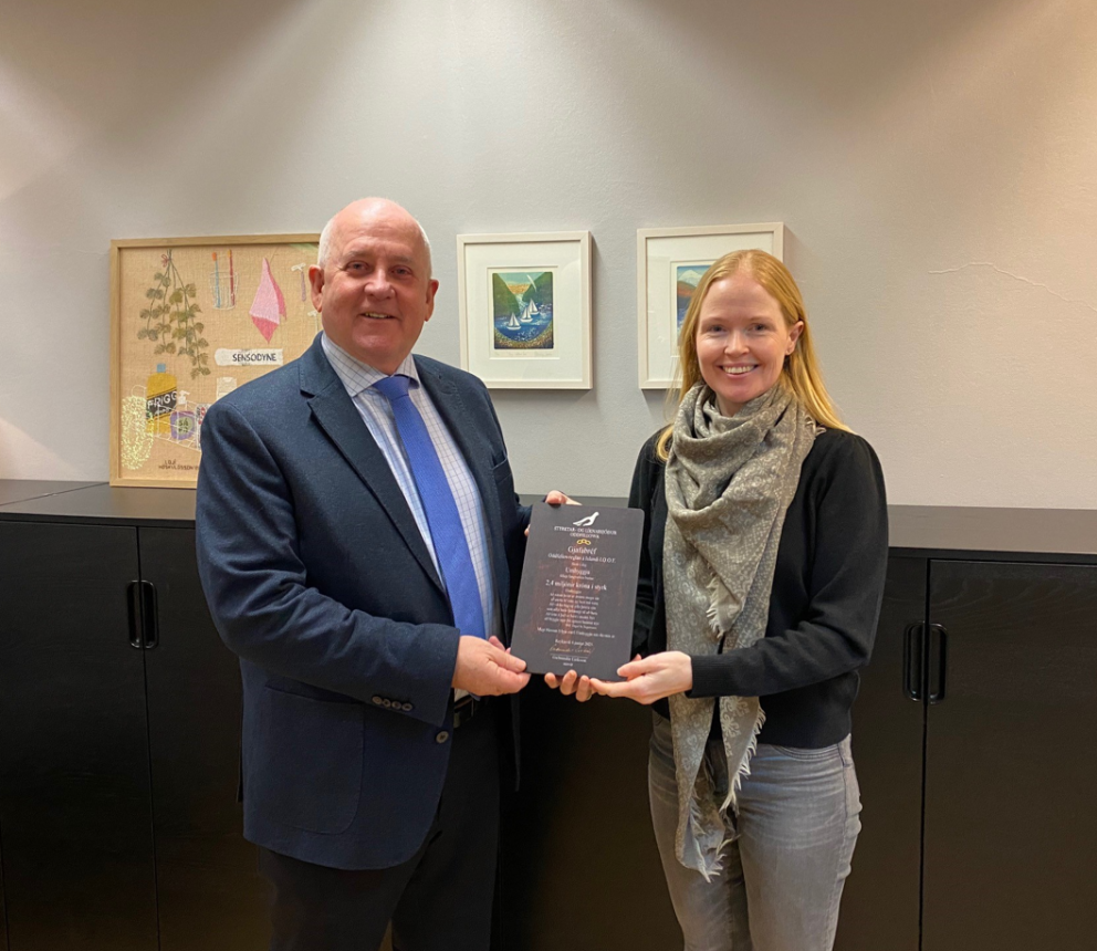 Afrakstur jólakortasölu Styrktar- og líknarsjóðs Oddfellowa