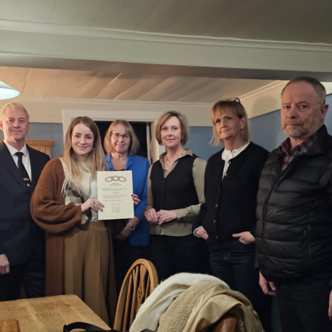 Oddfellowstúkurnar á Akureyri veita Pieta samtökunum styrk