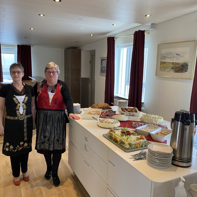 Kristín Snorradóttir og Ásta Ólöf Jónsdóttir