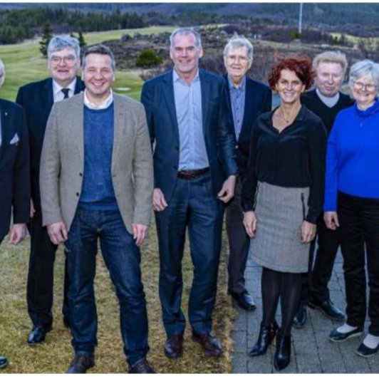 Frétt Morgunblaðsins um friðlýsingu fólkvangs í Urriðakotshrauni