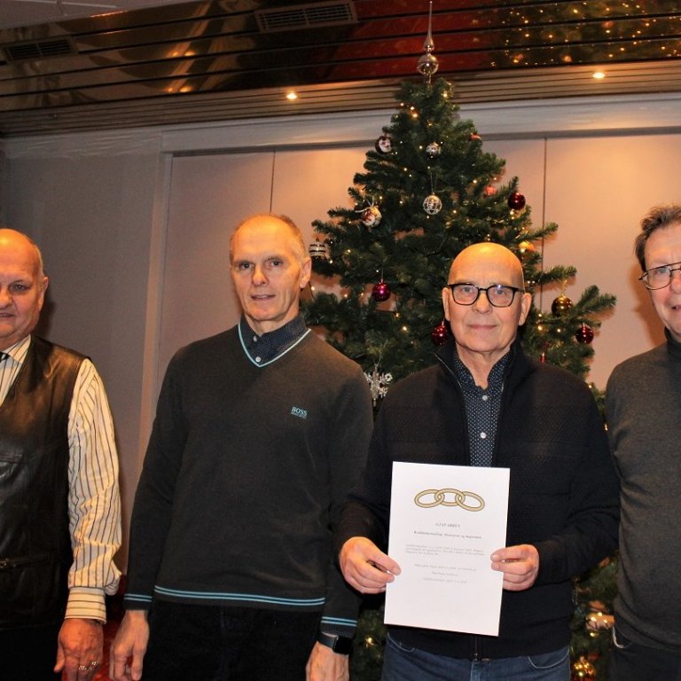 Frá vinstri: Einar Hjartarson Sjöfn, Maron Björnsson KAON, Pétur Þór Jónasson KAON og Egill Áskelsso…