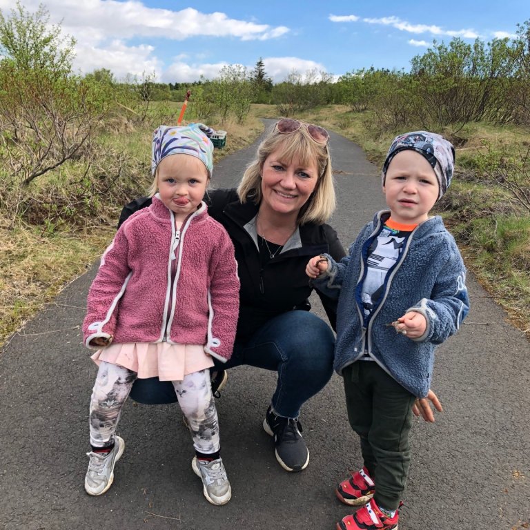 Ungir og upprennandi oddfellowar tóku þátt