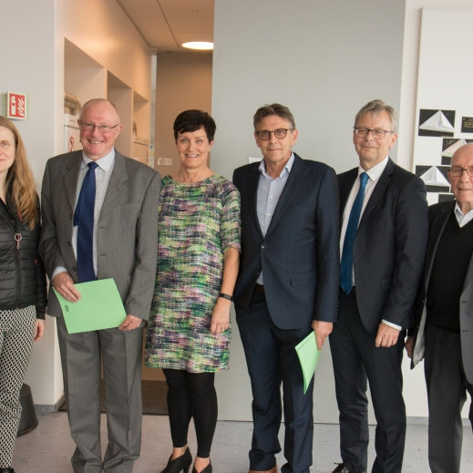 F.v: Hrund Andradóttir, prófessor í umhverfisverkfr. HÍ, Árni Snorrason, forstjóri Veðurstofu, Jóna …